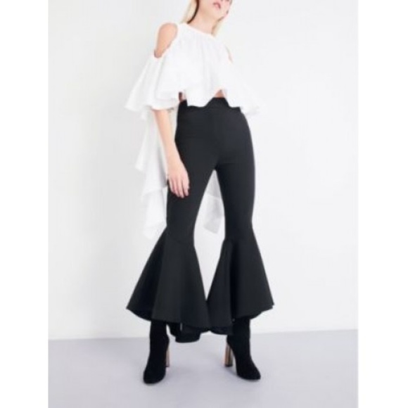Ellery crêpe flared pants.